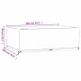 Fundas muebles jardín 2 uds 12 ojales rectangular 240x180x80 cm de vidaXL, Fundas para muebles de jardín - Ref: Foro24-315535...
