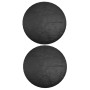 Fundas para muebles de jardín 2 uds 6 ojales redonda Ø125x75 cm de vidaXL, Fundas para muebles de jardín - Ref: Foro24-315534...