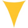 Toldo de vela triangular HDPE amarillo 160 g/m² 4x5x5 m en Sombrillas | Comprar online en Foru.es