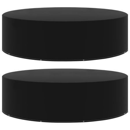 Funda de muebles de jardín 2 uds 10 ojales 205x70 cm de vidaXL, Fundas para muebles de jardín - Ref: Foro24-3082840, Precio: ...