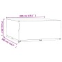 Fundas muebles de jardín 2 uds 16 ojales cuadrado 300x300x75 cm de vidaXL, Fundas para muebles de jardín - Ref: Foro24-315536...
