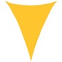 Toldo de vela triangular HDPE amarillo 160 g/m² 5x6x6 m en Sombrillas | Comprar online en Foru.es
