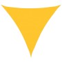 Toldo de vela triangular HDPE amarillo 160 g/m² 6x6x6 m en Sombrillas | Comprar online en Foru.es