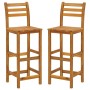 Juego muebles de bar para jardín 3 pzas madera maciza de acacia en Conjuntos de jardín | Comprar online en Foru.es