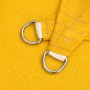 Toldo de vela trapecio HDPE amarillo 160 g/m² 4/5x3 m en Sombrillas | Comprar online en Foru.es