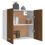 Armario colgante madera ingeniería roble marrón 60x31x60 cm de vidaXL, Armarios de cocina - Ref: Foro24-815113, Precio: 64,40...