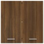 Armario colgante madera ingeniería roble marrón 60x31x60 cm de vidaXL, Armarios de cocina - Ref: Foro24-815113, Precio: 64,40...