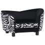 Sofá para perros felpa negro 68x38x38 cm de vidaXL, Camas para perros - Ref: Foro24-170962, Precio: 93,75 €, Descuento: %