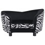 Sofá para perros felpa negro 68x38x38 cm de vidaXL, Camas para perros - Ref: Foro24-170962, Precio: 93,75 €, Descuento: %