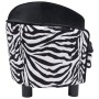 Sofá para perros felpa negro 68x38x38 cm de vidaXL, Camas para perros - Ref: Foro24-170962, Precio: 93,75 €, Descuento: %