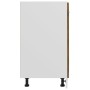 Armario de horno madera ingeniería roble ahumado 60x46x81,5 cm de vidaXL, Armarios de cocina - Ref: Foro24-815561, Precio: 56...