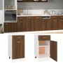 Armario bajo cocina madera ingeniería marrón 40x46x81,5 cm de vidaXL, Armarios de cocina - Ref: Foro24-815572, Precio: 54,16 ...