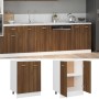 Armario de horno madera ingeniería roble ahumado 60x46x81,5 cm de vidaXL, Armarios de cocina - Ref: Foro24-815563, Precio: 64...
