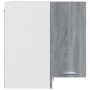 Armario colgante de esquina madera de ingeniería gris sonoma de vidaXL, Armarios de cocina - Ref: Foro24-815598, Precio: 74,9...