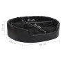 Cama para perros felpa y cuero sintético negro 99x89x21 cm de vidaXL, Camas para perros - Ref: Foro24-171264, Precio: 90,33 €...