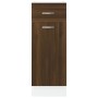 Armario bajo cocina madera de ingeniería marrón 30x46x81,5 cm de vidaXL, Armarios de cocina - Ref: Foro24-815569, Precio: 59,...