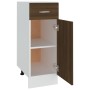 Armario bajo cocina madera de ingeniería marrón 30x46x81,5 cm de vidaXL, Armarios de cocina - Ref: Foro24-815569, Precio: 59,...