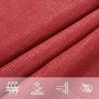 Toldo de vela rojo HDPE 160 g/m² 3x5 m en Sombrillas | Comprar online en Foru.es