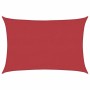 Toldo de vela HDPE rojo 160 g/m² 4x6 m en Sombrillas | Comprar online en Foru.es