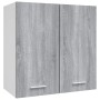 Armario colgante madera ingeniería gris Sonoma 60x31x60 cm de vidaXL, Armarios de cocina - Ref: Foro24-815112, Precio: 62,68 ...