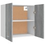 Armario colgante madera ingeniería gris Sonoma 60x31x60 cm de vidaXL, Armarios de cocina - Ref: Foro24-815112, Precio: 62,68 ...