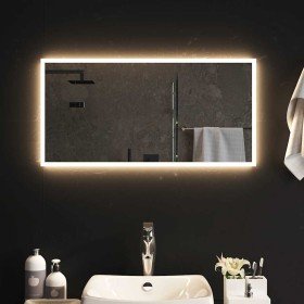 Espejo de baño con LED 80x40 cm en Espejos | Comprar online en Foru.es