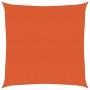 Toldo de vela cuadrado HDPE naranja 160 g/m² 6x6 m en Sombrillas | Comprar online en Foru.es