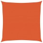 Toldo de vela cuadrado HDPE naranja 160 g/m² 7x7 m en Sombrillas | Comprar online en Foru.es