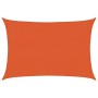 Toldo de vela naranja HDPE 160 g/m² 2,5x3,5 m en Sombrillas | Comprar online en Foru.es