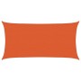 Toldo de vela HDPE naranja 160 g/m² 2,5x5 m en Sombrillas | Comprar online en Foru.es