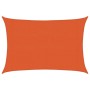 Toldo de vela rectangular HDPE naranja 160 g/m² 3x5 m en Sombrillas | Comprar online en Foru.es