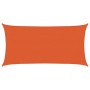 Toldo de vela rectangular HDPE naranja 160 g/m² 3x6m en Sombrillas | Comprar online en Foru.es