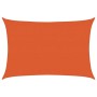 Toldo de vela naranja HDPE 160 g/m² 3,5x4,5 m en Sombrillas | Comprar online en Foru.es