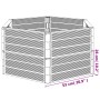 Jardinera PP gris antracita de vidaXL, Maceteros y jardineras - Ref: Foro24-154984, Precio: 96,62 €, Descuento: %