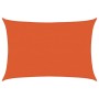 Toldo de vela rectangular HDPE naranja 160 g/m² 4x5 m en Sombrillas | Comprar online en Foru.es