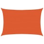Toldo de vela rectangular HDPE naranja 160 g/m² 5x7 m en Sombrillas | Comprar online en Foru.es