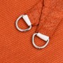 Toldo de vela rectangular HDPE naranja 160 g/m² 6x7 m en Sombrillas | Comprar online en Foru.es