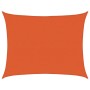 Toldo de vela rectangular HDPE naranja 160 g/m² 6x8 m en Sombrillas | Comprar online en Foru.es