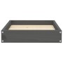 Cama para perros madera maciza de pino gris 51,5x44x9 cm de vidaXL, Camas para perros - Ref: Foro24-820848, Precio: 24,30 €, ...