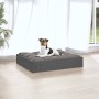 Cama para perros madera maciza de pino gris 51,5x44x9 cm de vidaXL, Camas para perros - Ref: Foro24-820848, Precio: 24,30 €, ...