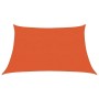 Toldo de vela trapecio HDPE naranja160 g/m² 3/4x2 m en Sombrillas | Comprar online en Foru.es