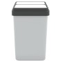 Cubo de basura doble blanco 2x25 L de vidaXL, Cubos de la basura y papeleras - Ref: Foro24-154981, Precio: 54,39 €, Descuento: %