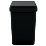 Cubo de basura doble gris antracita 2x25 L de vidaXL, Cubos de la basura y papeleras - Ref: Foro24-154982, Precio: 64,71 €, D...