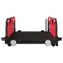 Remolque para bicicletas hierro y tela Oxford rojo de vidaXL, Remolques para bicicletas - Ref: Foro24-94160, Precio: 77,74 €,...