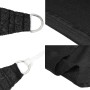 Toldo de vela HDPE negro 160 g/m² 2,5x5 m en Sombrillas | Comprar online en Foru.es