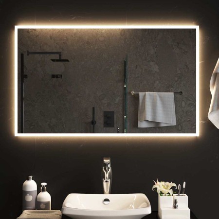 Espejo de baño con LED 100x60 cm en Espejos | Comprar online en Foru.es
