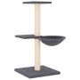 Rascador para gatos con postes de sisal gris oscuro 72 cm de vidaXL, Mobiliario para gatos - Ref: Foro24-171770, Precio: 28,4...