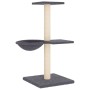Rascador para gatos con postes de sisal gris oscuro 72 cm de vidaXL, Mobiliario para gatos - Ref: Foro24-171770, Precio: 28,4...