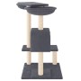 Rascador para gatos con postes gris oscuro 82 cm de vidaXL, Mobiliario para gatos - Ref: Foro24-171761, Precio: 46,50 €, Desc...