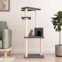 Rascador para gatos con postes de sisal gris oscuro 123 cm de vidaXL, Mobiliario para gatos - Ref: Foro24-171785, Precio: 45,...